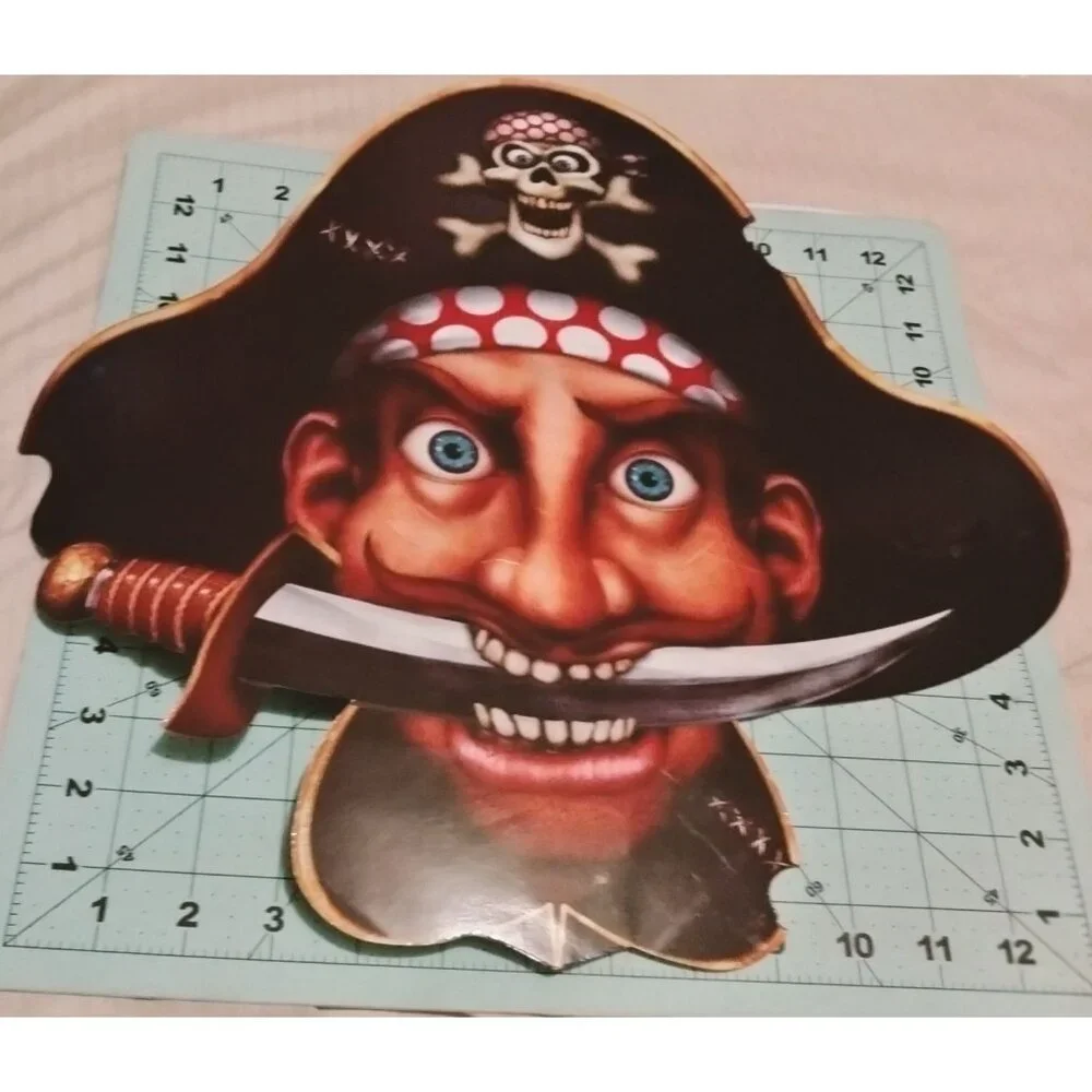 Pirate Crew Wall Decorations Halloween Birthday Party lot 4